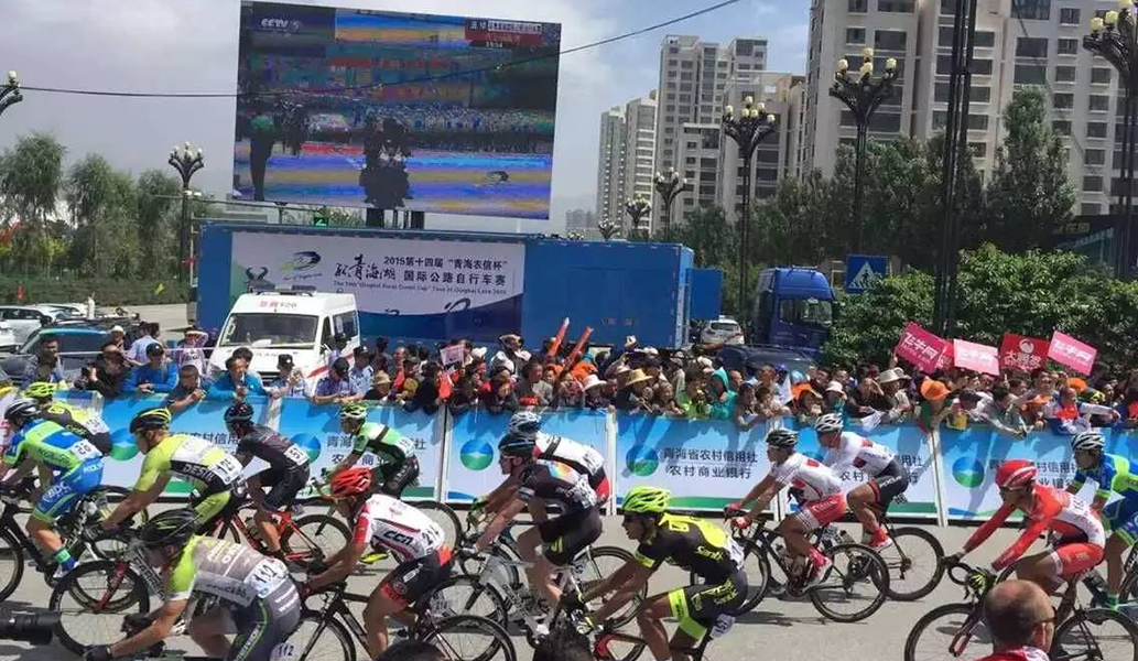 景想制造 -- 大型戶外直播車亮相青海環湖賽